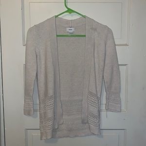 Girls Size M(8) cream sweater